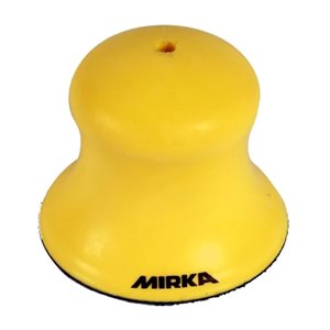 MIRKA-Hand Sanding Bell 3" Grip 1H Yellow