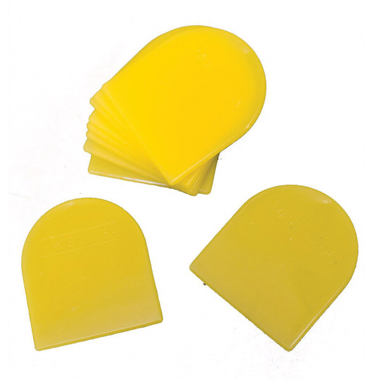 2'' PLASTIC BLADE YELLOW / PKG-10