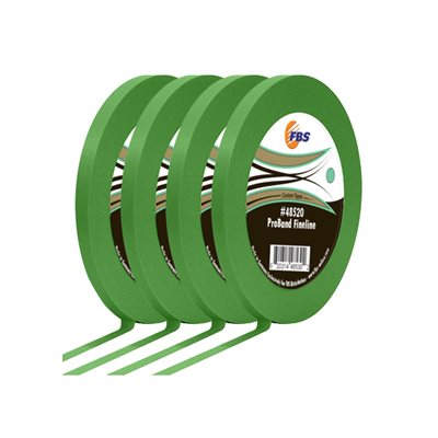 ProBand Fine Line Tape - Green 1 / 4 x60yd (6-4mm x 55m)