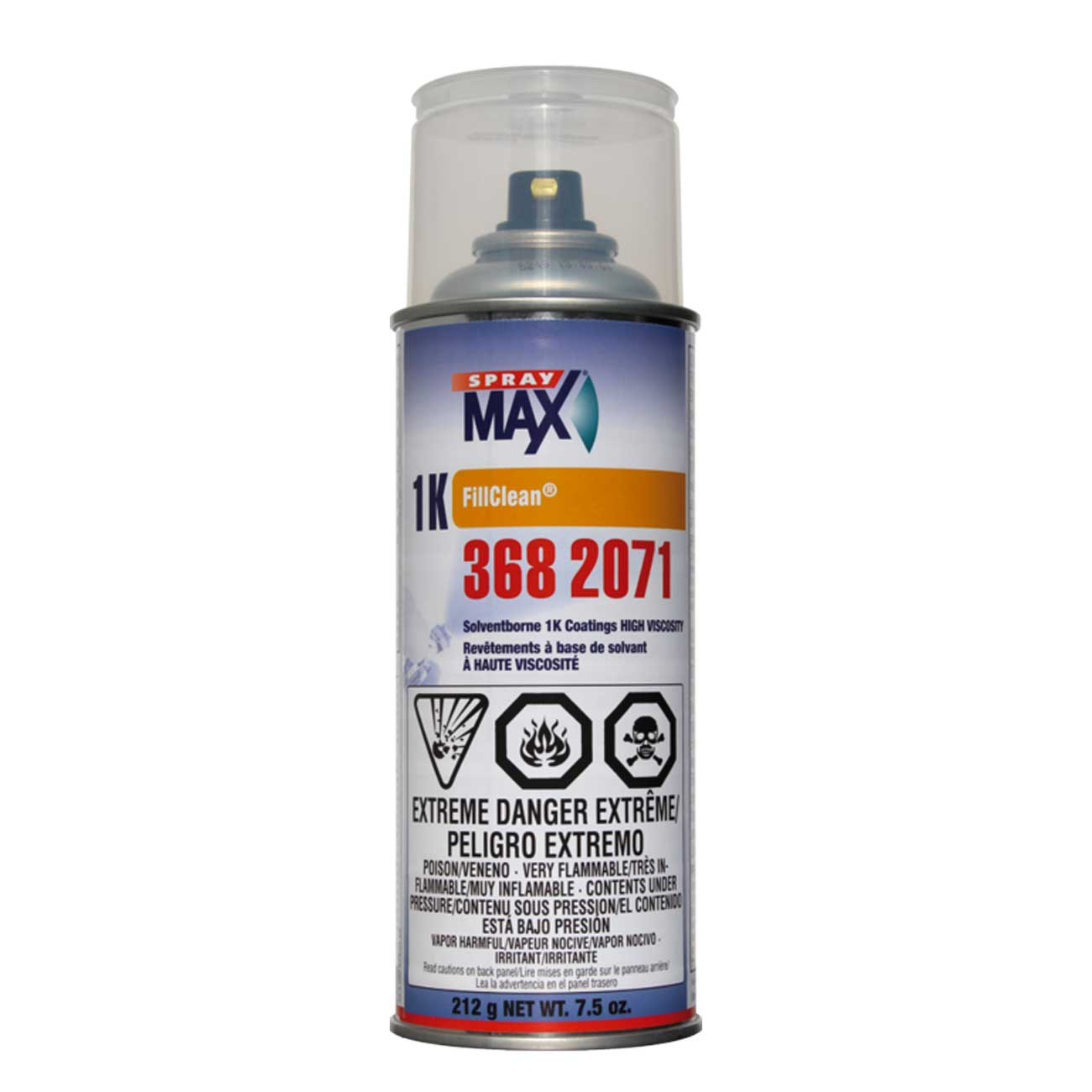 SprayMax® 1K Empty FillClean® Solventborne Aerosol - High Vi