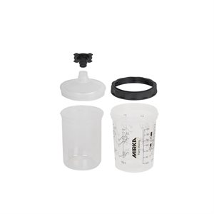 Paint Cup System 400ml, Filter Lid 125µm