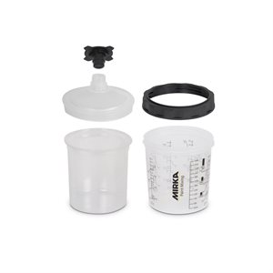 Paint Cup System 650ml, Filter Lid 125µm