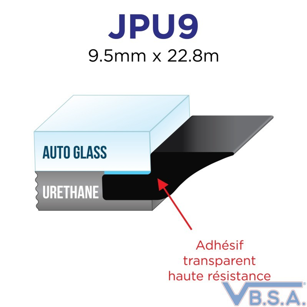 Joint souple universel 9.5 mm x 22.8m