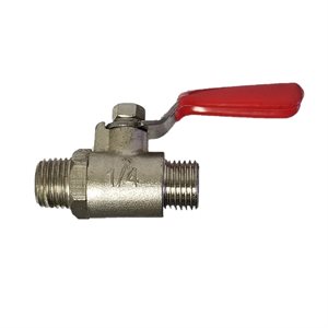 Ball valve 1 / 4 bsp X1 / 4 npt