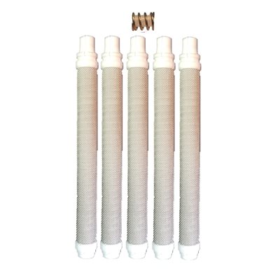 GUN FILTER KIT. WHT 5X W / SPRG