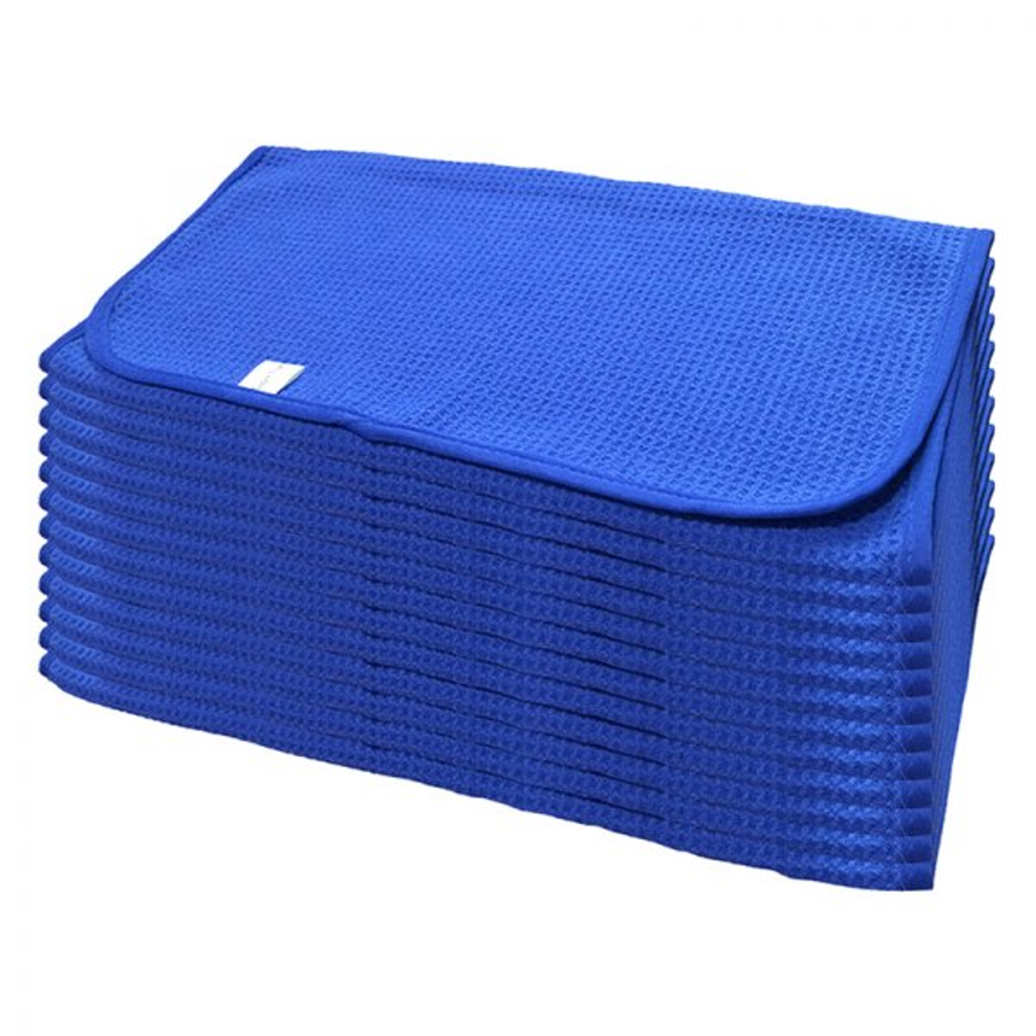 Waffle microfiber blue 16X24 12 / pk