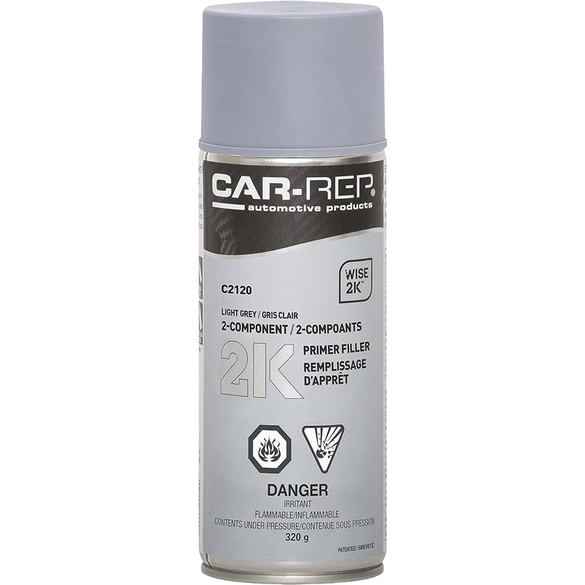 CAR-REP 2K PU-EPOXY FILLER LIGHR GREY 310 GR 