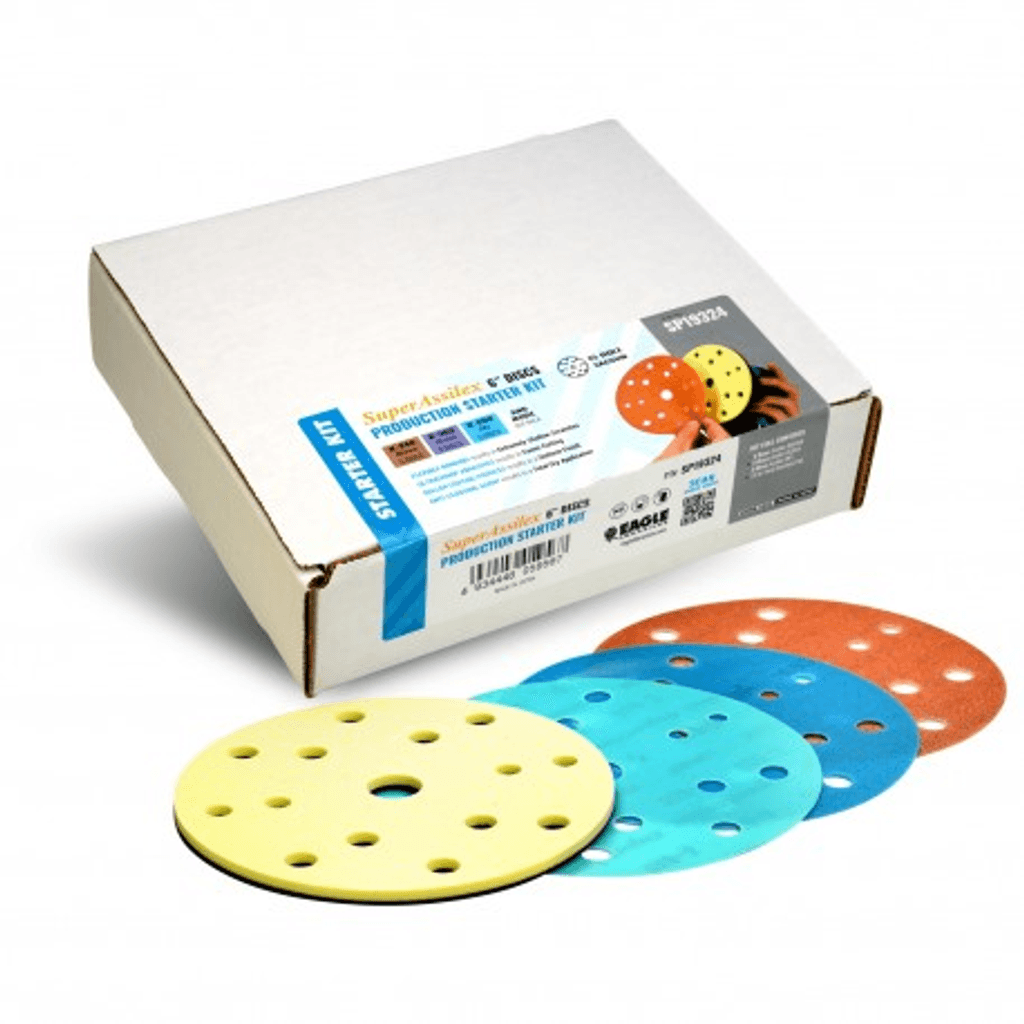 6" Super assilex 15H disc kit - Production gr 360-600