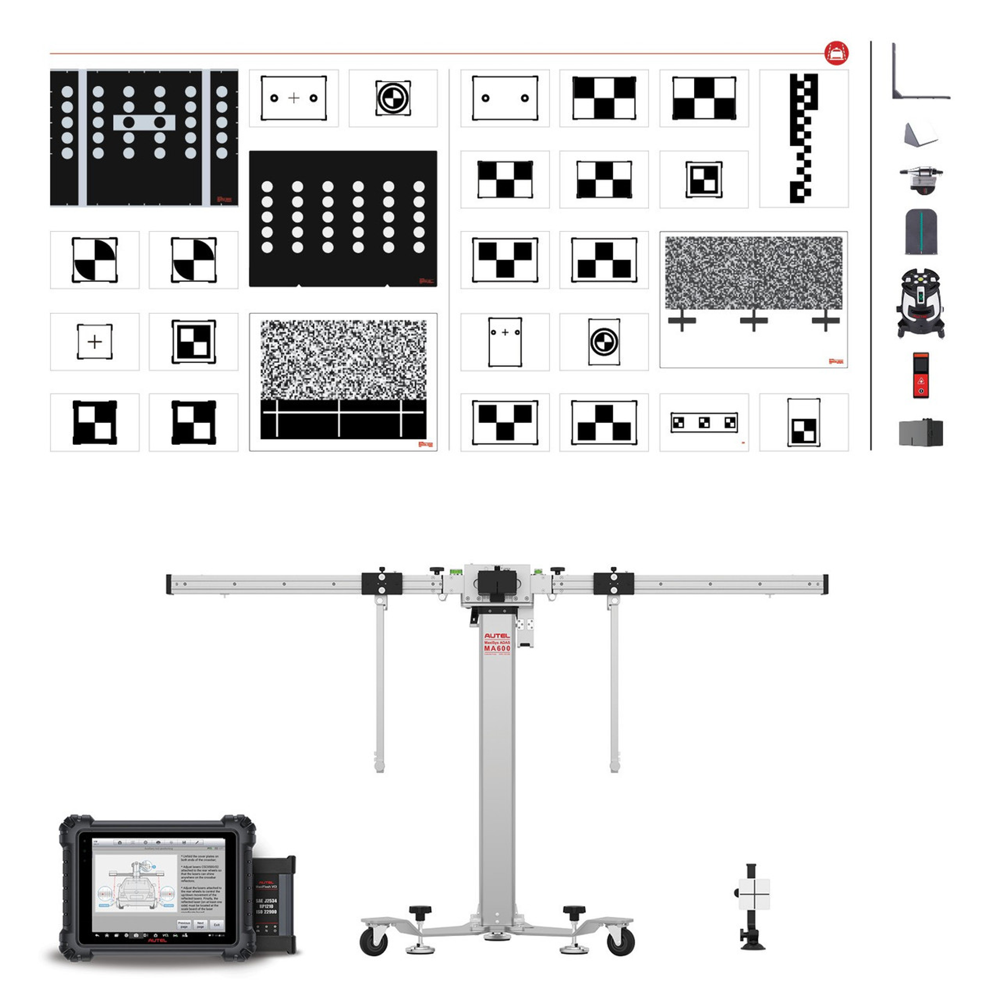 PORTABLE ADAS CALIBRATION SYSTEME LDW 2.0T