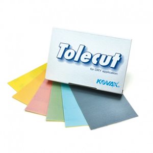 Tolecut 8 cut sheet - Black gr3000 2.75"x4.5" (25 / pq)